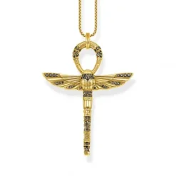 Thomas Sabo Anhänger-Anhänger u00c4gyptisches Lebenskreuz Gold - PE741-414-11