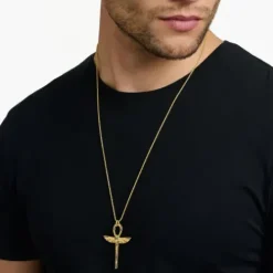 Thomas Sabo Anhänger-Anhänger u00c4gyptisches Lebenskreuz Gold - PE741-414-11