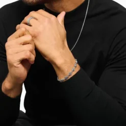 Thomas Sabo Armbänder-Armband Midnight Rose Silber - A2197-637-21