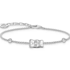 Thomas Sabo Armbänder-Armband mit HARIBO Goldbär und Steinen Silber - A2203-051-21-L19V