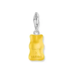 Thomas Sabo Charms/Beads-Charm-Goldbären-Anhänger in Gelb Silber - 2183-017-4