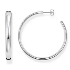 Thomas Sabo Ohrringe-Creolen Chunky gross Silber - CR641-001-21