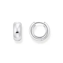 Thomas Sabo Ohrringe-Creolen Mini Chunky Form Silber - CR741-001-21