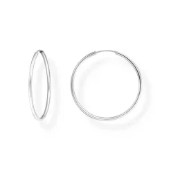 Thomas Sabo Ohrringe-Creolen mittelgross Silber - CR728-001-21