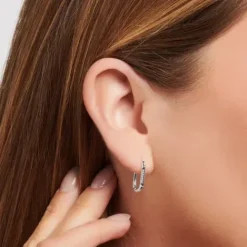 Thomas Sabo Ohrringe-Creolen Silber - CR675-643-14