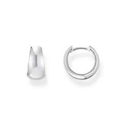 Thomas Sabo Ohrringe-Creolen Trapezform Silber - CR740-001-21