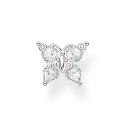 Thomas Sabo Ohrringe-Einzel Schmetterling Ohrstecker - H2195-051-14