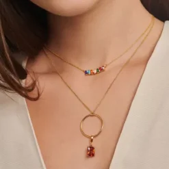 Thomas Sabo Charms/Beads-Grosser Stein Charm-Anhänger - 1868-472-4