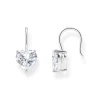 Thomas Sabo (Kette mit) Herz-Ohrhänger mit weissem Zirkonia Herz Silber - H2288-051-14