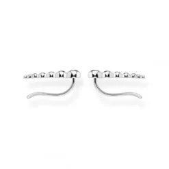 Thomas Sabo Ohrringe-Ohrringe Ear Climber Kugeln Silber - H2156-001-21