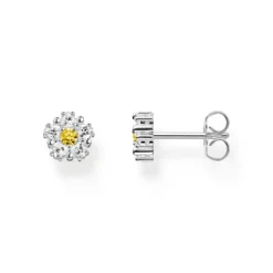 Thomas Sabo Ohrringe-Ohrstecker Blume Lovely Daisy klein Silber - H2297-051-4