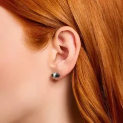 Thomas Sabo Ohrringe-Ohrstecker mit schwarzem Onyx Kristall Silber - H2281-641-11