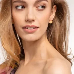 Thomas Sabo Ohrringe-Ohrstecker Together Coin Gold - H2096-414-14