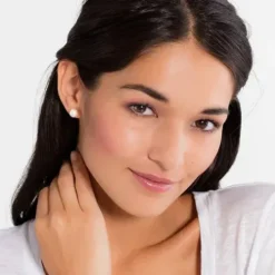 Thomas Sabo Ohrringe-Perlenohrstecker gross Silber - H1431-028-14