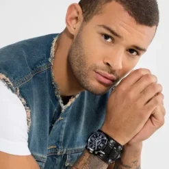 Thomas Sabo Lederarmband-Rebel Icon - WA0140-218-203