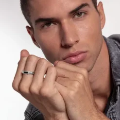 Thomas Sabo Herrenschmuck-Ring Angular Silver - TR2276-637-21