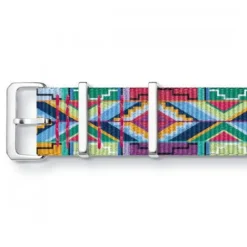 Thomas Sabo Uhrenarmbänder-Watch Strap Code TS Nato Coloured Graphic Patterns - ZWA0314-276-7