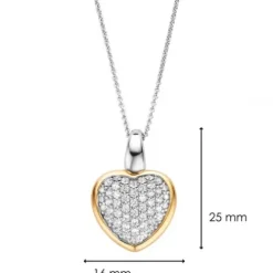 Ti Sento Milano (Kette mit) Herz-Anhänger - 6801ZY