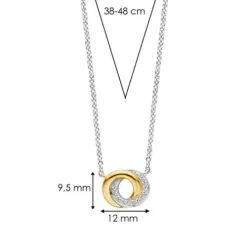 Ti Sento Milano Halsketten-Halskette - 3915ZY/42