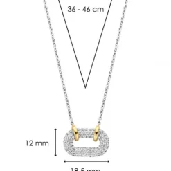 Ti Sento Milano Halsketten-Halskette - 34010ZY/42