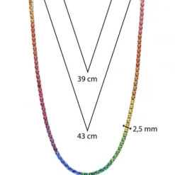 Ti Sento Milano Halsketten-Halskette - 3992MC