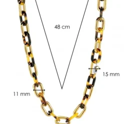 Ti Sento Milano Halsketten-Halskette - 3956TU/48