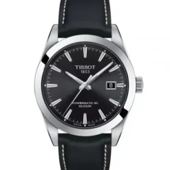 Tissot Lederarmband-Gentleman Powermatic 80 Silicium - T127.407.16.051.00