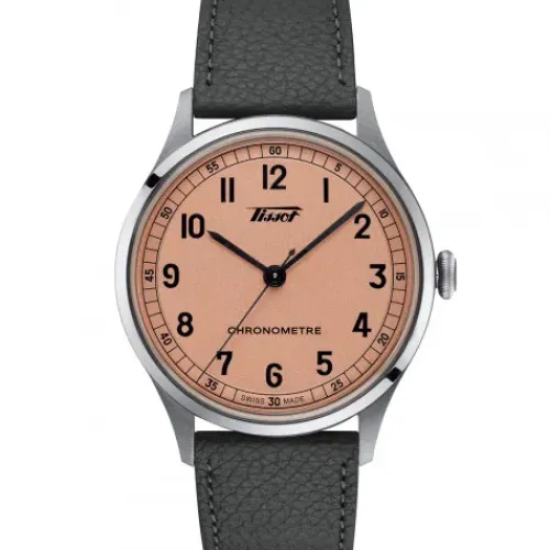 Tissot Lederarmband-Heritage 1938 Automatic COSC - T142.464.16.332.00