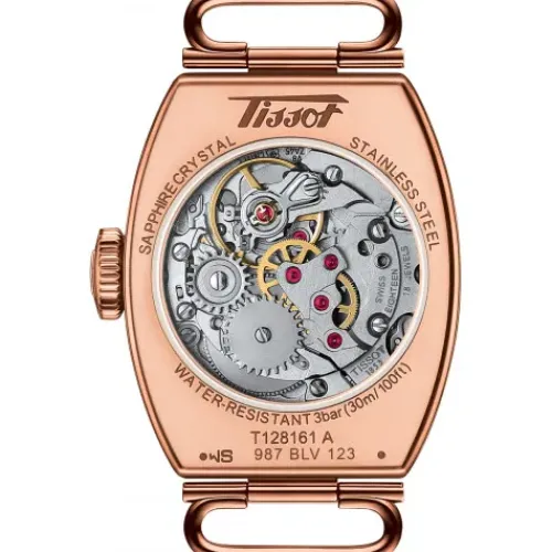Tissot Lederarmband-Heritage Porto Mechanical Small Lady - T128.161.36.012.00