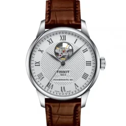 Tissot Lederarmband-Le Locle Powermatic 80 Open Heart - T006.407.16.033.01