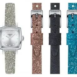 Tissot Lederarmband-Lovely Square Festive Set - T058.109.17.036.02