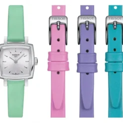 Tissot Lederarmband-Lovely Square Summer Set - T058.109.16.031.01