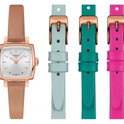 Tissot Lederarmband-Lovely Square Summer Set - T058.109.36.031.01