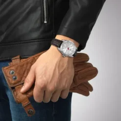 Tissot Lederarmband-PRS 516 Powermatic 80 - T131.430.16.032.00