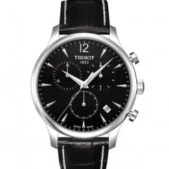 Tissot Lederarmband-Tradition Chronograph - T063.617.16.057.00
