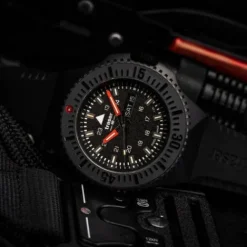 Traser Silikonarmband-P69 Black Stealth - 109855