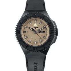 Traser Silikonarmband-P69 Black Stealth - 109861