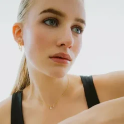 Xenox Ohrringe-Dewdrop Ohrstecker - XS91673G