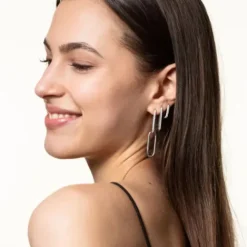 Xenox Ohrringe-Duo Link Ohrringe - XS91487