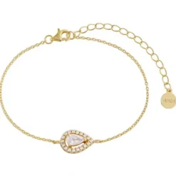 Xenox Armbänder-Fancy Cut Gold Armband - XS6078G