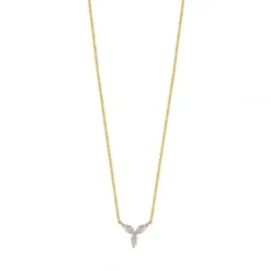 Xenox Halsketten-Fancy Cut Gold Halskette - XS6070G