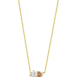 Xenox (Kette mit) Herz-Love Story Gold Halskette - XS3600G