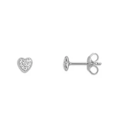 Xenox (Kette mit) Herz-Love Story Ohrstecker - XS3737N