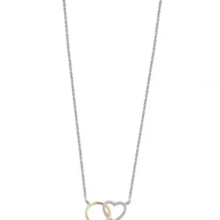 Xenox (Kette mit) Herz-Love Story Silver Halskette - XS3611