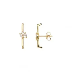 Xenox Ohrringe-Splash Gold Ohrstecker - XS2363G
